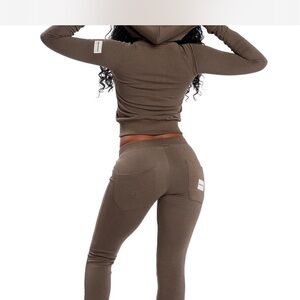 Body by raven Brown Joggers